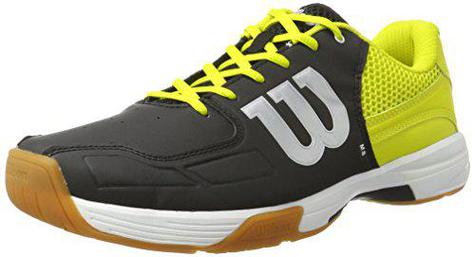 Wilson RECON Bk/Sulphur Sp/Wh Indoor Court Shoes - main image